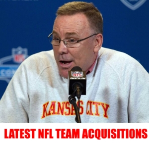 Latest NFL Team Player Acquisition